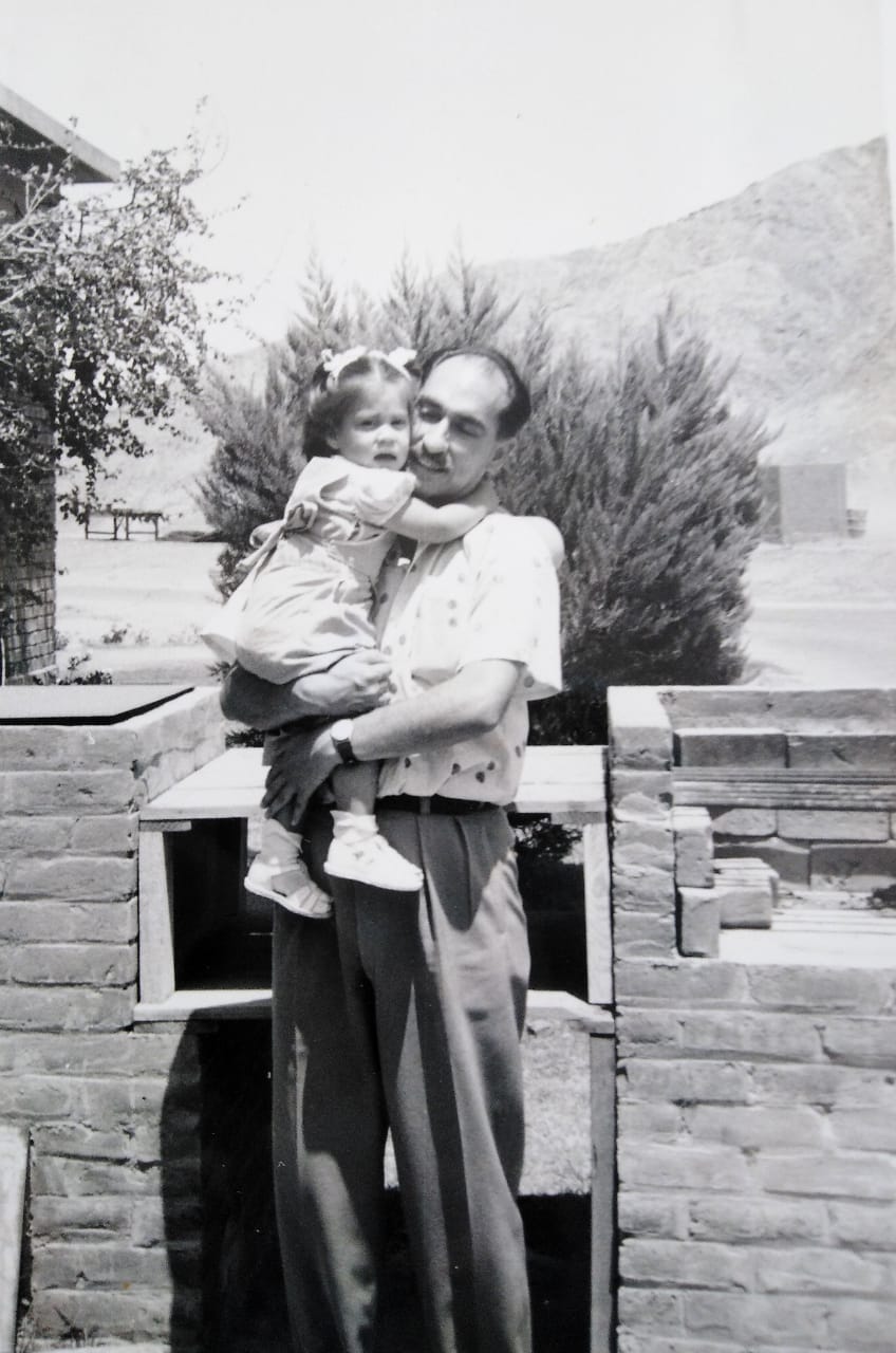 HELEN Y PAPA